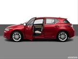  Driver's side profile with drivers side door open photo